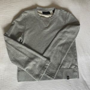 Belstaff "Violet Sweatshirt" - Grey Pullover with Bell Sleeve